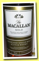 Macallan ‘Gold’ (40%, OB, 2012)